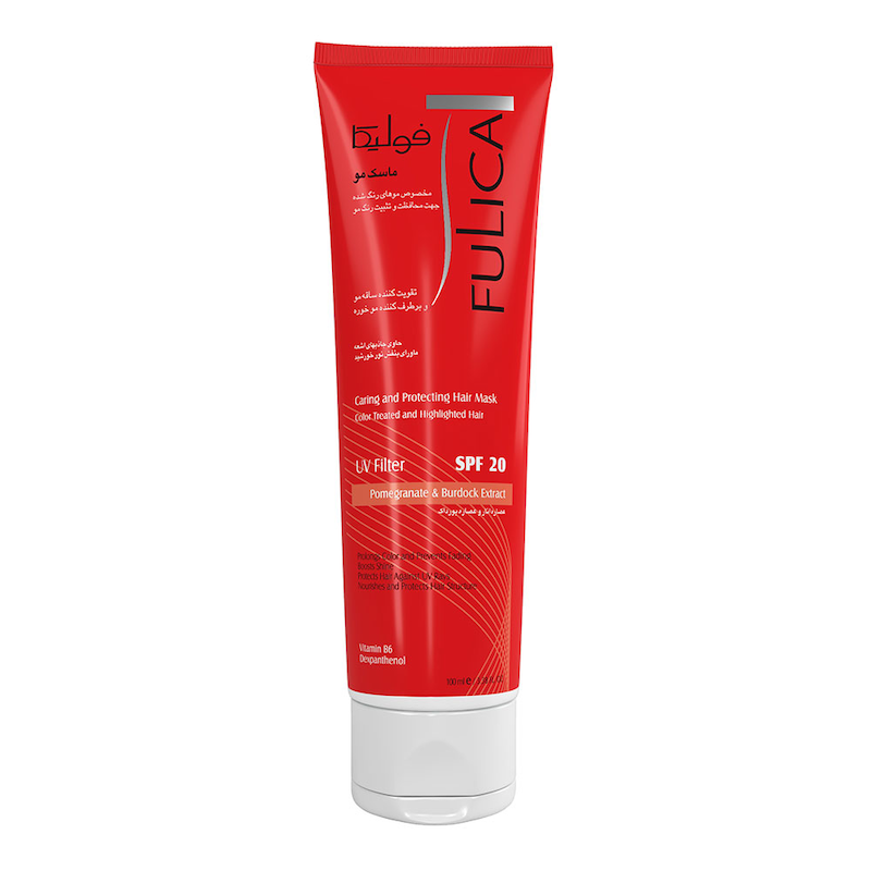 ماسک مو مخصوص مو های رنگ شده فولیکا 100ml