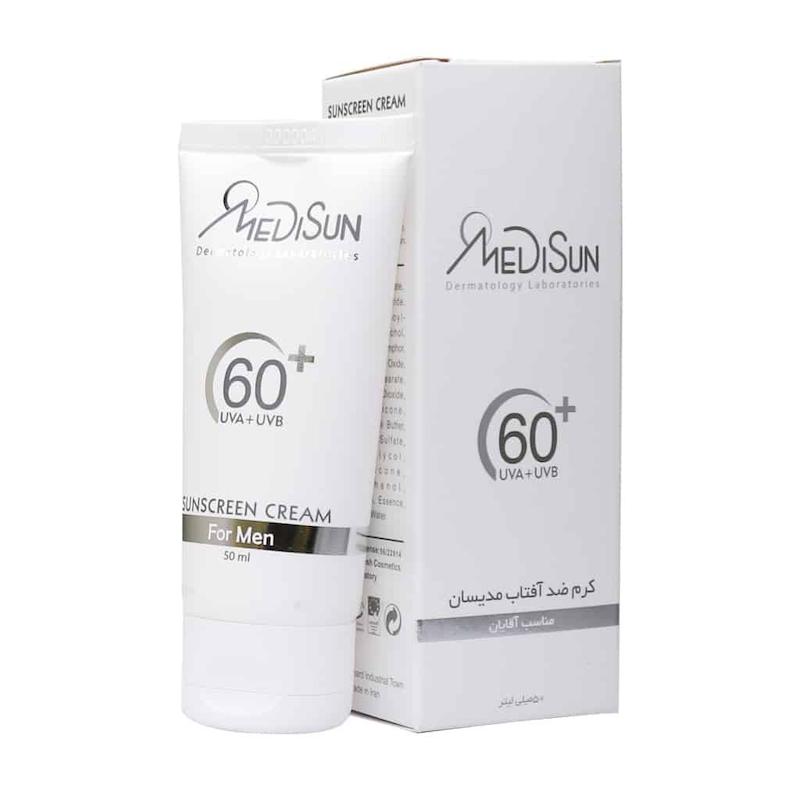 کرم ضد آفتاب مدیسان مناسب آقایان 50ml