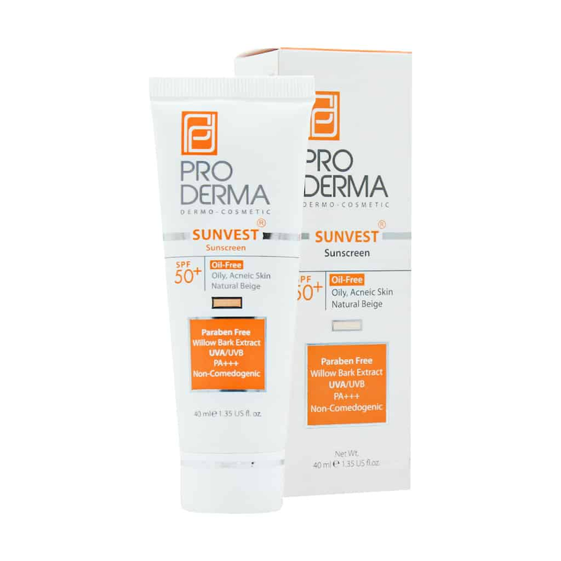 ضد آفتاب فاقد چربی پوست چرب SPF50 سان وسته پرودرما