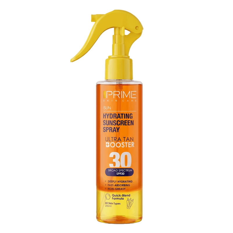 اسپری ضدآفتاب آبرسان دو فاز SPF30 پرایم 200ml