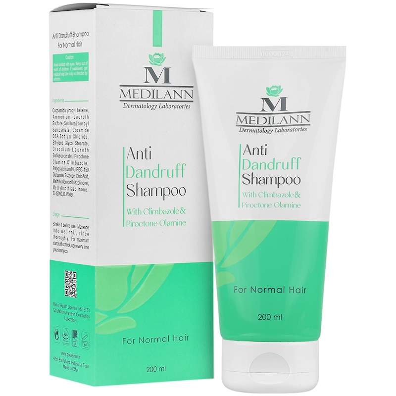 شامپو ضدشوره مو معمولی مدیلن 200ml