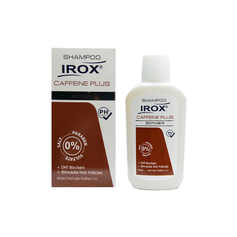شامپو کافئین پلاس ایروکس مناسب موهای دارای ریزش 200 گرم
