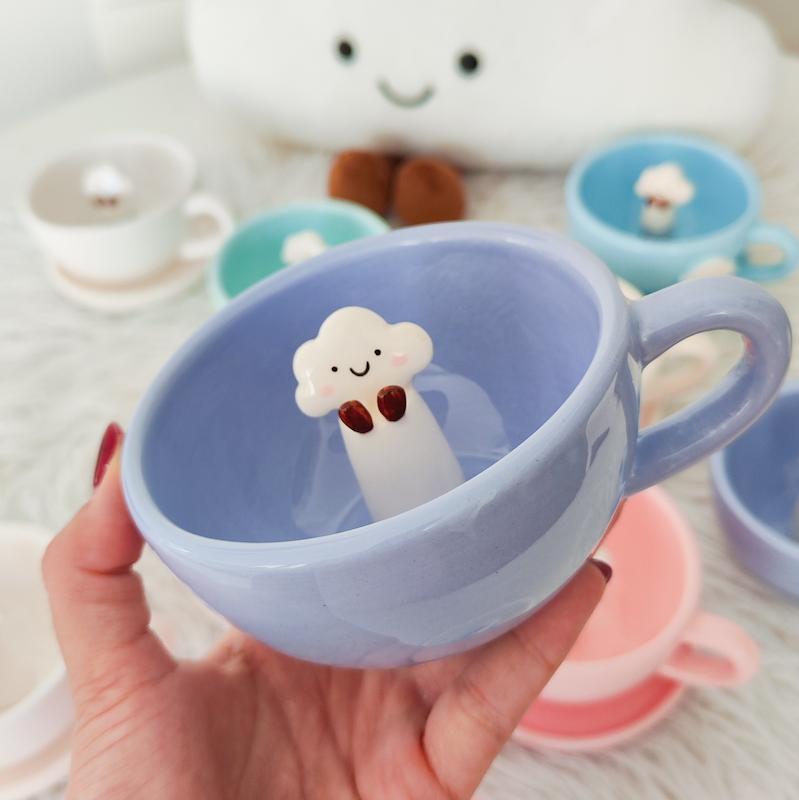 كاپ سراميكي ابرک‌کیوتی ویولت