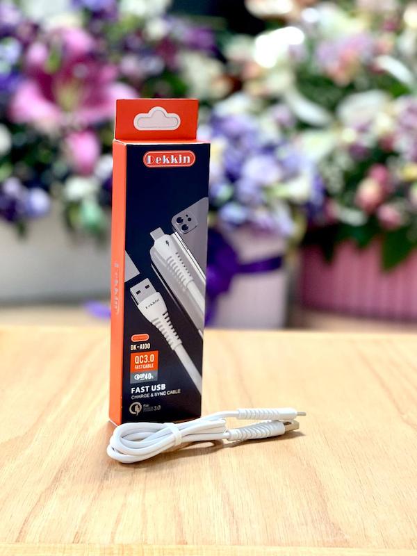 کابل شارژ تایپ سی دکین DEKIN