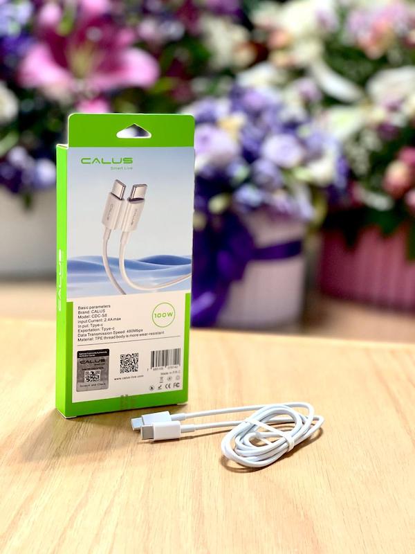 کابل دو سر تایپ سی سوپر فست شارژ 100 وات کالوس