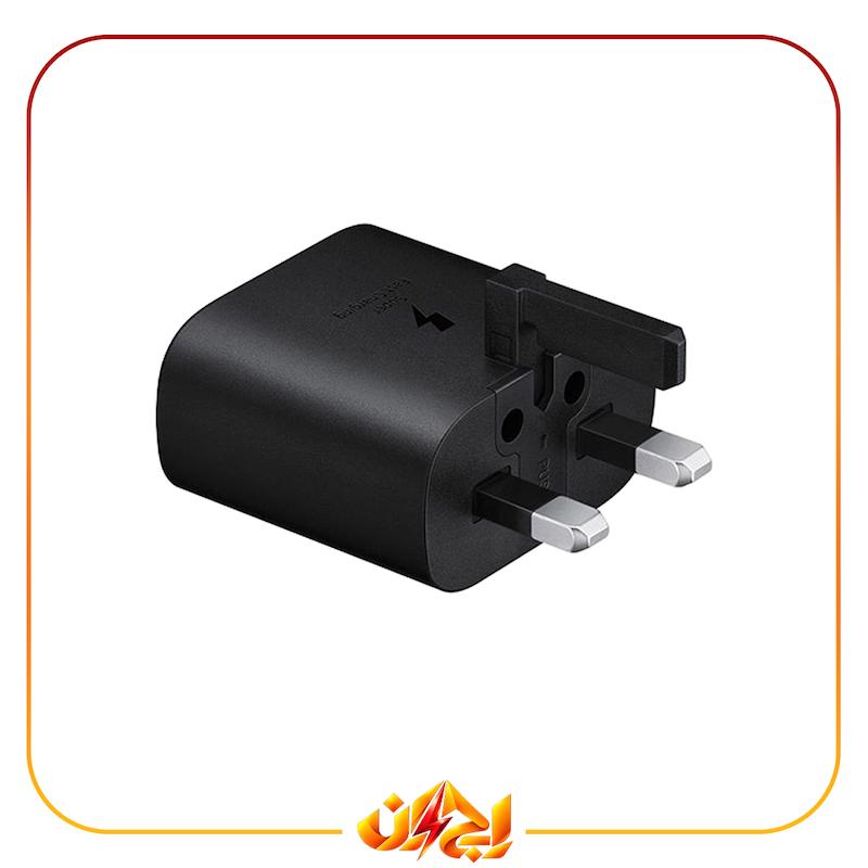 شارژر گلوبال سامسونگ 25W مدل TA800 سه پین اصل با 12ماه گارانتی تعویض کد:2055