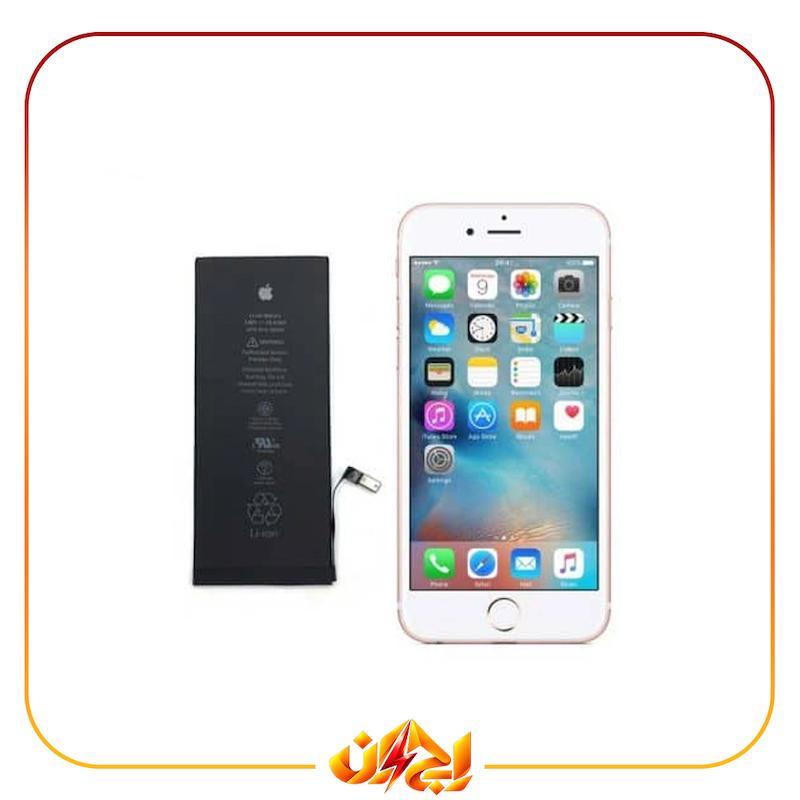 باتری Apple iPhone 6s با یکسال گارانتی و ضمانت تعویض (حتی بادکردگی)