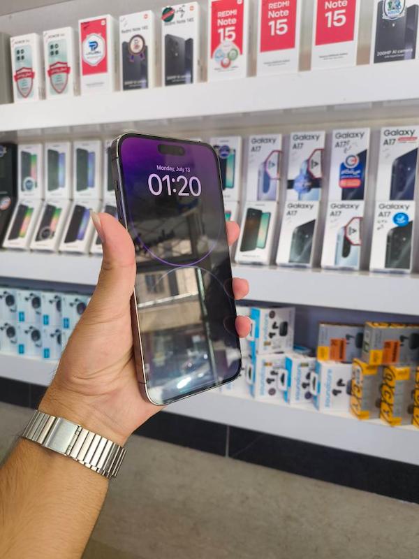 گوشی اپل دو سیم (استوک) iPhone 14 Pro Max | حافظه 256 گیگابایت