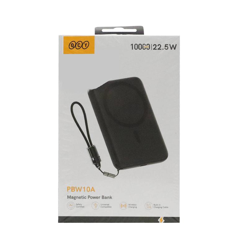 خرید پاوربانک مگنتی QCY 10K مدل PBW10A 22.5W