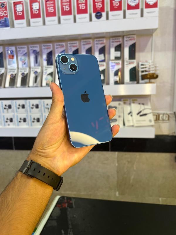 گوشی اپل (استوک) iPhone 13 | حافظه 128 گیگابایت آبی