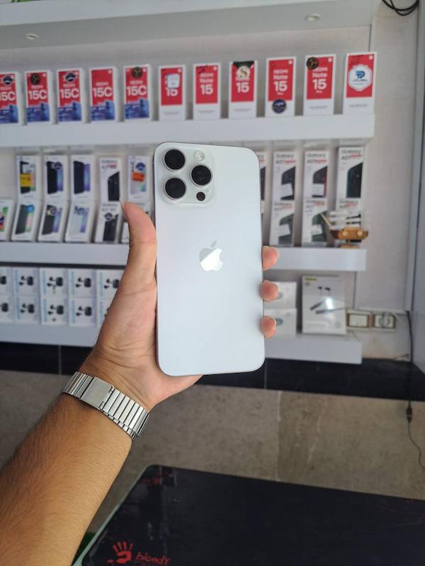 گوشی اپل (استوک) iPhone 15 Pro Max | حافظه 256 GB
