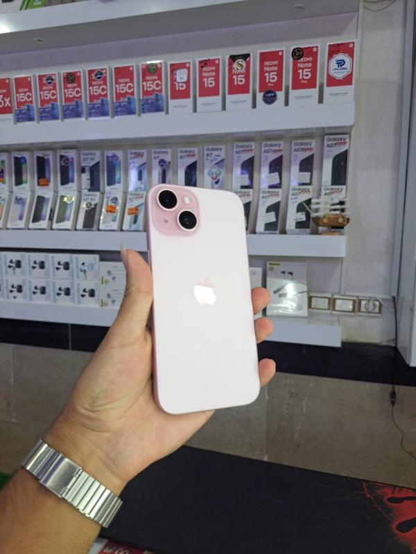 گوشی اپل دو سیم (استوک) iPhone 15 | حافظه 128GB