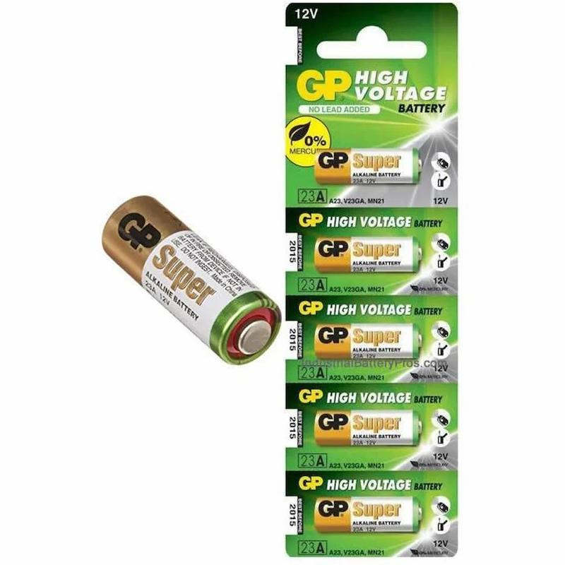 باطري 23A پک 5 عددي GP