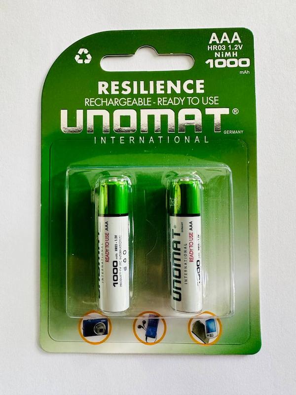 باطري قلمي شارژي 2100UNOMATميلي آمپر