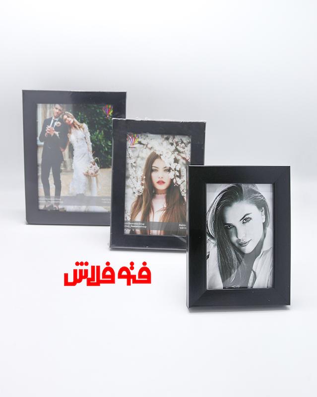 قاب عکس 2*2 کد 202 مشکی
