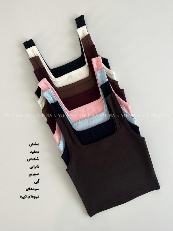 کراپ تاپ یقه خشتی