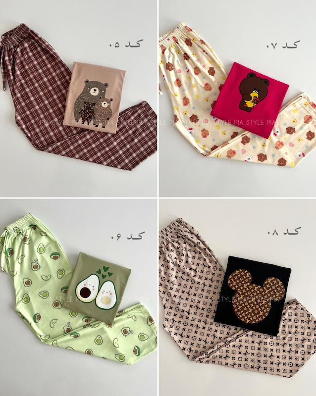 ست تیشرت شلوار عروسکی (۱)