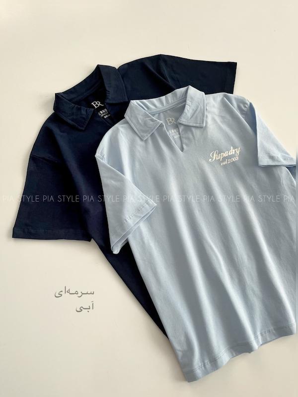 تیشرت یقه شکاری