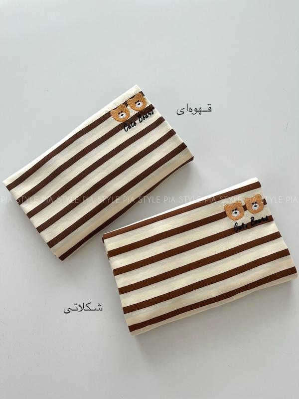 تیشرت باکسی راه راه تدی