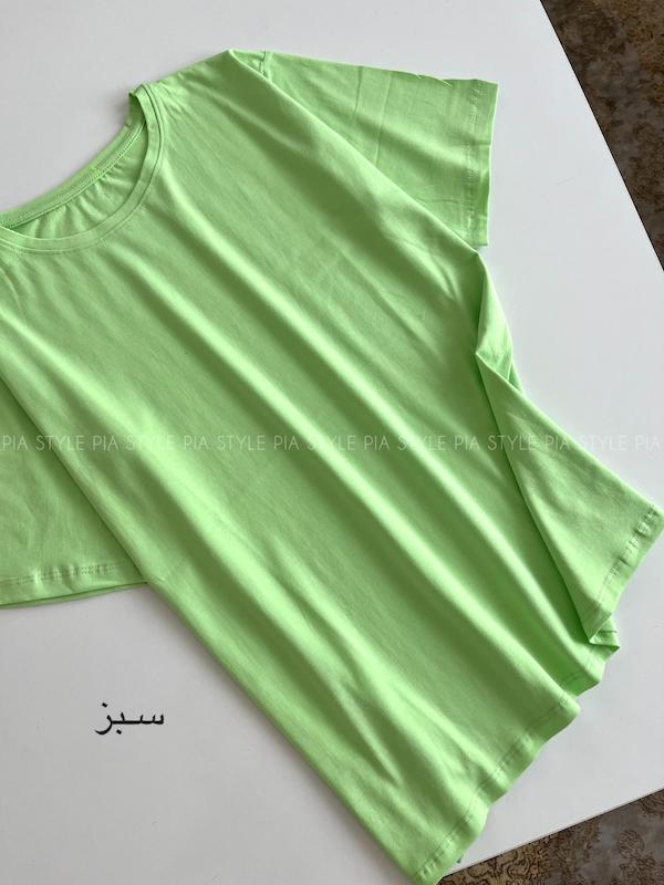تیشرت قواره دار ساده