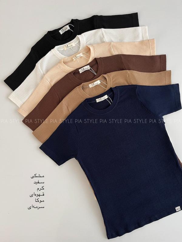 تیشرت یقه گرد کبریتی m