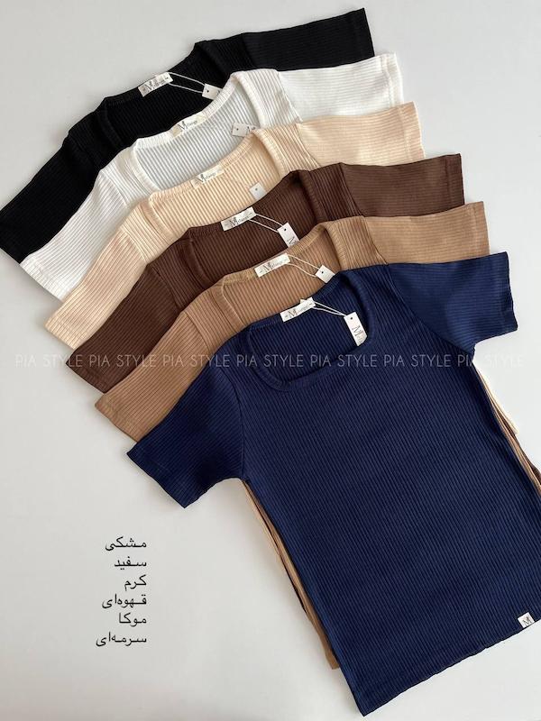 تیشرت یقه خشتی کبریتی m