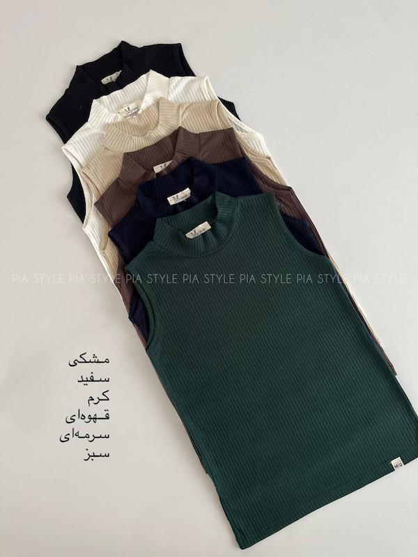 تاپ یقه ایستاده کبریتی
