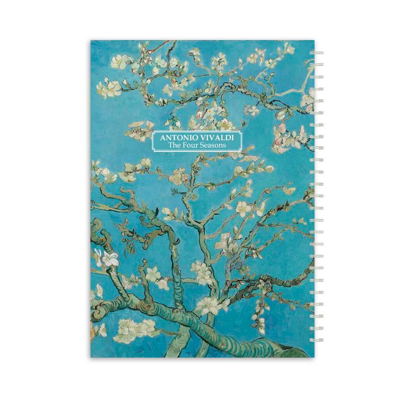 دفتر مشق پیکولو مدل چهار فصل ویوالدی