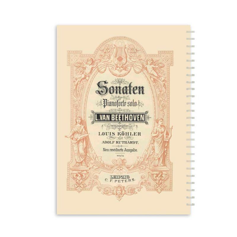 دفتر مشق پیکولو مدل بتهوون