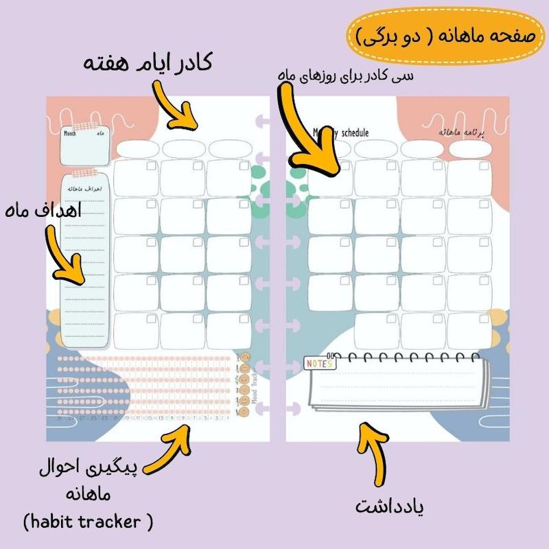 صفحات ماهانه 