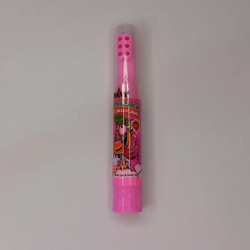 ژله مسواکی(توت فرنگی)