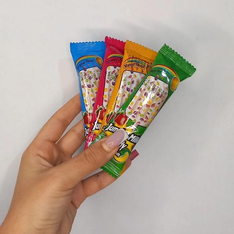 آبنبات بستنی خشک کندی