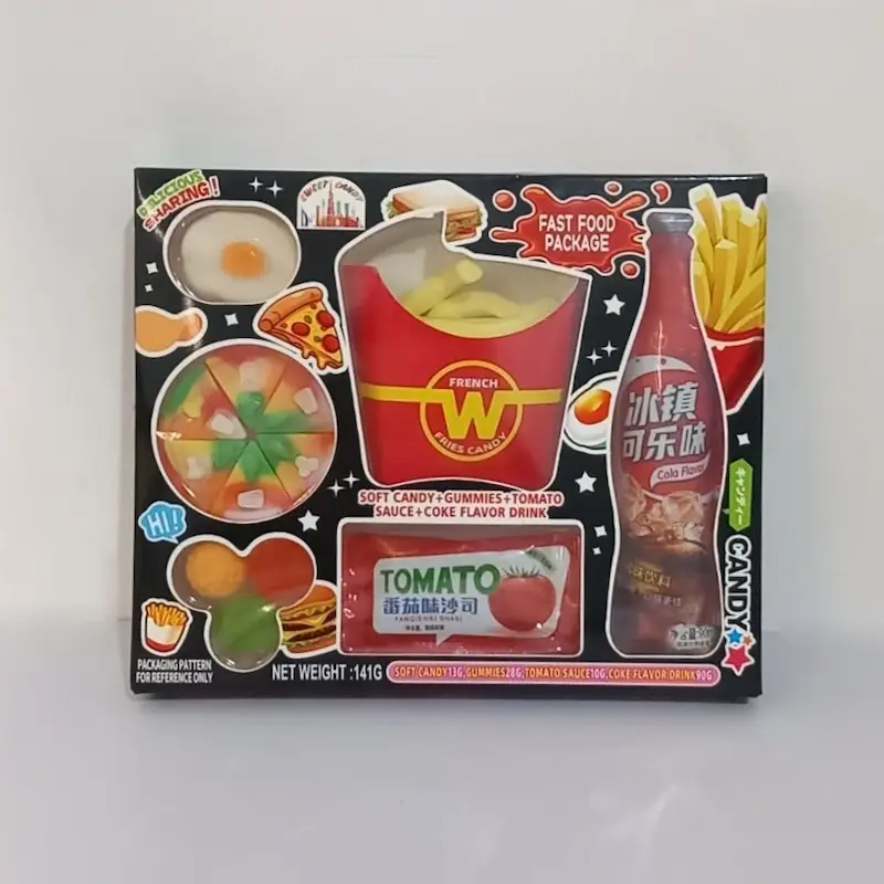 پاستیل پک فست فود