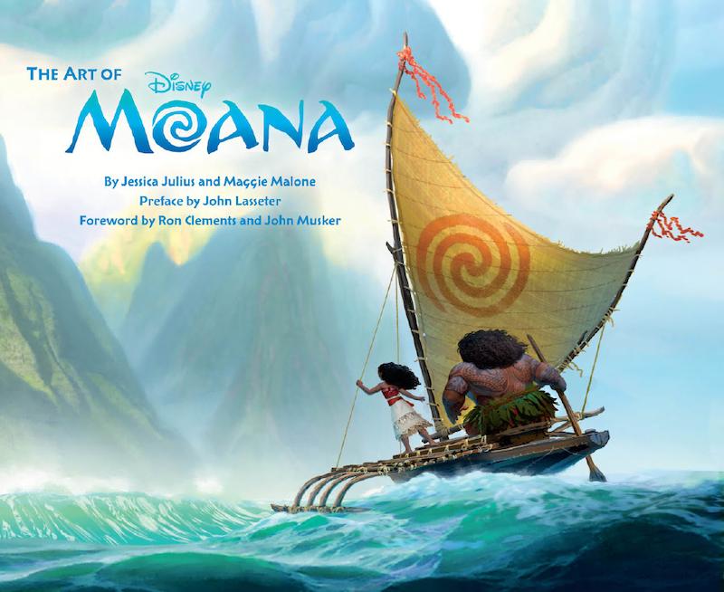 آرت بوک انیمیشن Moana | طراحی‌های مفهومی دنیای اقیانوس و جزایر