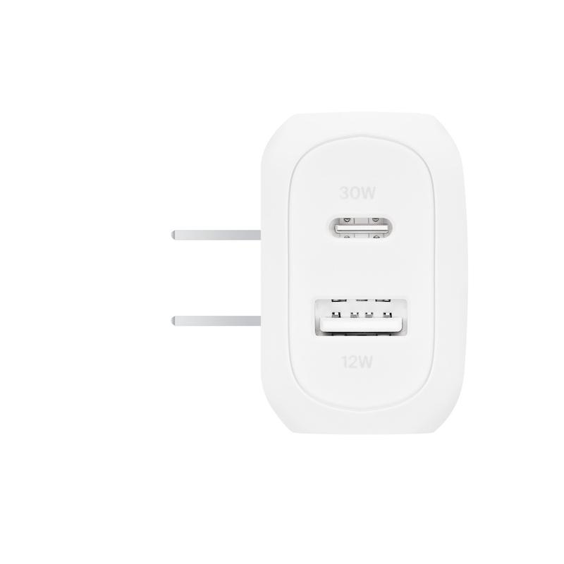 شارژر دیواری بلکین مدل Belkin BoostCharger Dual Wall Charger 42W