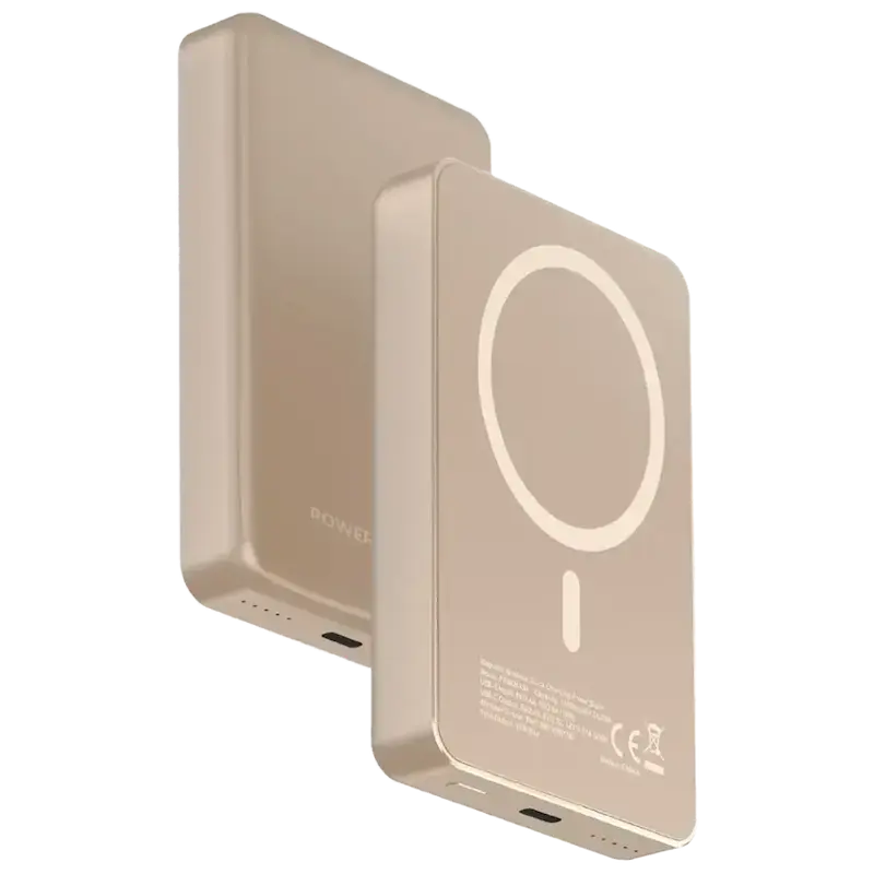 پاوربانک مگ سیف ۱۰ هزار میلی آمپر پاورلوژی مدل PoweroLogy Magsafe Aluminum 10000mah