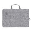 کیف دستی RIVACASE 7915 light grey Laptop sleeve 15.6" with handles