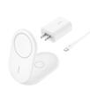 شارژر ۲ کاره و رو میزی بلکین مدل Belkin Boostcharge 2 in 1 Magnetic Foldable Charger