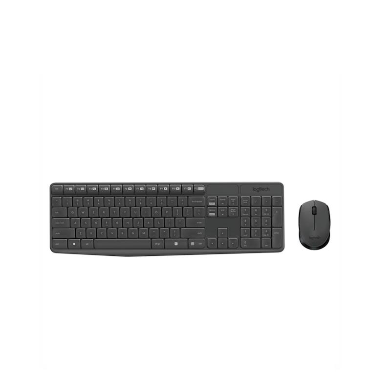 کیبورد و ماوس بی‌سیم لاجیتک مدل MK235 با حروف فارسی
