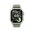 ساعت هوشمند اپل واچ سری اولترا ۳ سایز ۴۹ میلیمتری رنگ نچرال همراه با بند Trail Loop