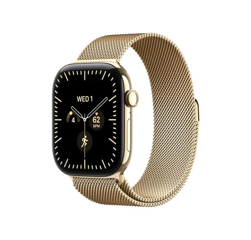 ساعت هوشمند اپل با بدنه تیتانیومی مدل اپل واچ سری ۱۲ سایز ۴۶ میلیمتری  Apple Watch Sries 12 46mm Titanium