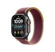 ساعت هوشمند اپل مدل اپل واچ اولترا ۴ سایز ۴۹ میلیمتری رنگ مشکی همراه با بند تریل Apple Watch Ultra 4 49mm Black / Trail Loop