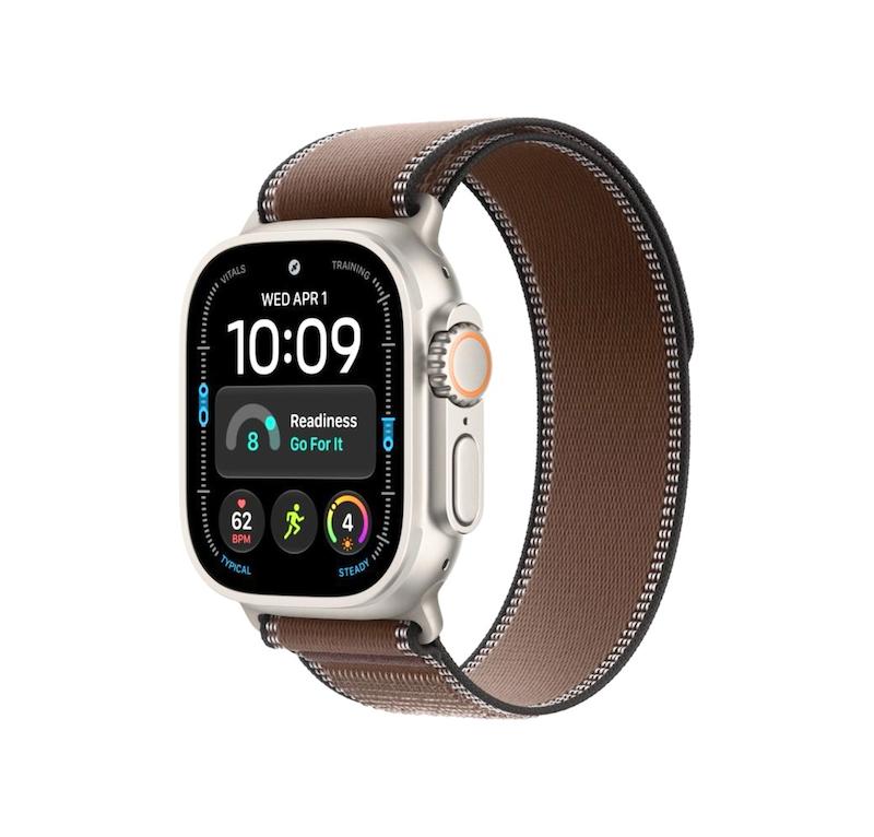 ساعت هوشمند اپل مدل اپل واچ اولترا ۴ سایز ۴۹ میلیمتری رنگ نچرال همراه با بند تریل Apple Watch Ultra 4 49mm Natural / Trail Loop