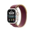 ساعت هوشمند اپل مدل اپل واچ اولترا ۴ سایز ۴۹ میلیمتری رنگ نچرال همراه با بند تریل Apple Watch Ultra 4 49mm Natural / Trail Loop
