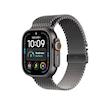 ساعت هوشمند اپل مدل اپل واچ اولترا ۴ سایز ۴۹ میلیمتری رنگ مشکی همراه با بند میلانس Apple Watch Ultra 4 49mm Black / Milanese Loop