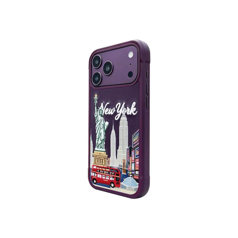 قاب لولو مدل ولو رنگ زرشکی مناسب برای آیفون ۱۸ پرومکس و ۱۷ پرومکس Vallo Burgundy Case Levelo For iPhone 18 Pro Max & 17 Pro Max