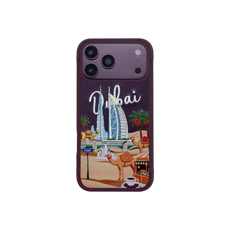 قاب لولو مدل ولو رنگ زرشکی مناسب برای آیفون ۱۸ پرومکس و ۱۷ پرومکس Vallo Burgundy Case Levelo For iPhone 18 Pro Max & 17 Pro Max