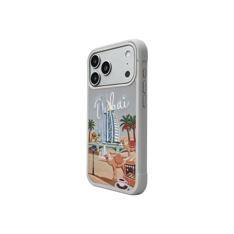 قاب لولو مدل ولو رنگ نقره ای مناسب برای آیفون ۱۸ پرومکس و ۱۷ پرومکس Vallo Silver Case Levelo For iPhone 18 Pro Max & 17 Pro Max