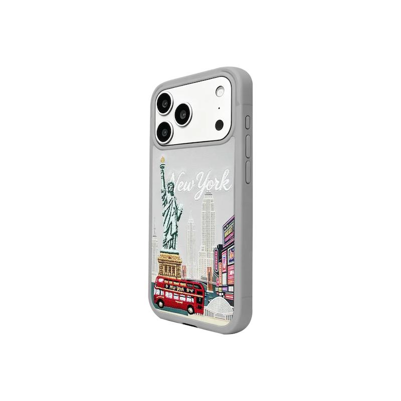 قاب لولو مدل ولو رنگ نقره ای مناسب برای آیفون ۱۸ پرومکس و ۱۷ پرومکس Vallo Silver Case Levelo For iPhone 18 Pro Max & 17 Pro Max