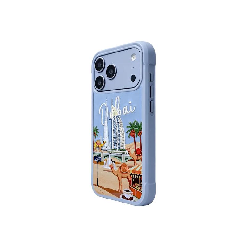 قاب لولو مدل ولو رنگ آبی آسمانی مناسب برای آیفون ۱۸ پرومکس و ۱۷ پرومکس Vallo Glacier Case Levelo For iPhone 18 Pro Max & 17 Pro Max